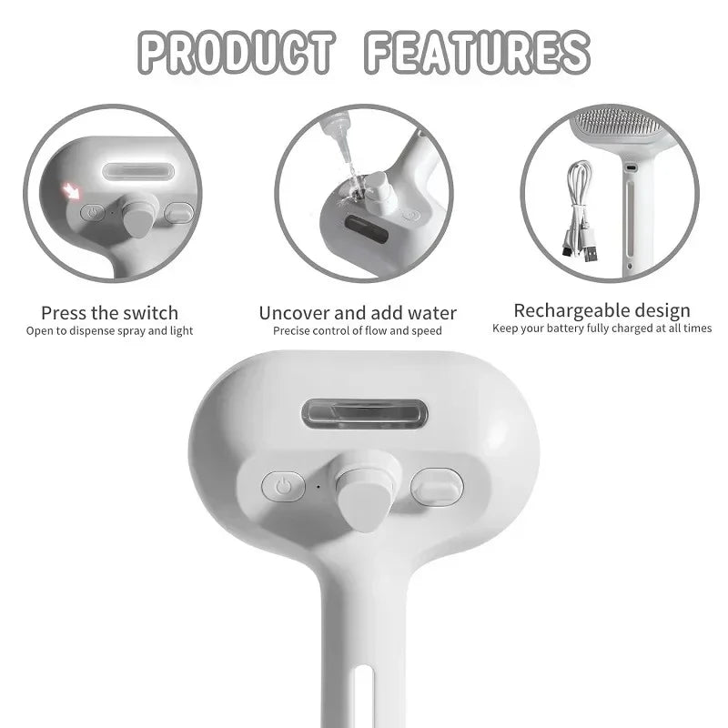 Steam Pet Comb